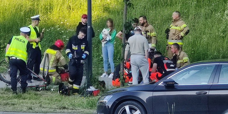 Olsztyn. Pijana 19-latka nabiła sobie guza na hulajnodze