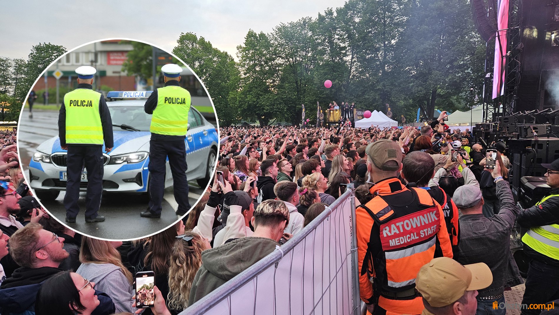 Kortowiada 2025. Zaledwie dwa zgłoszenia dot. naruszenia nietykalności cielesnej uczestników imprezy