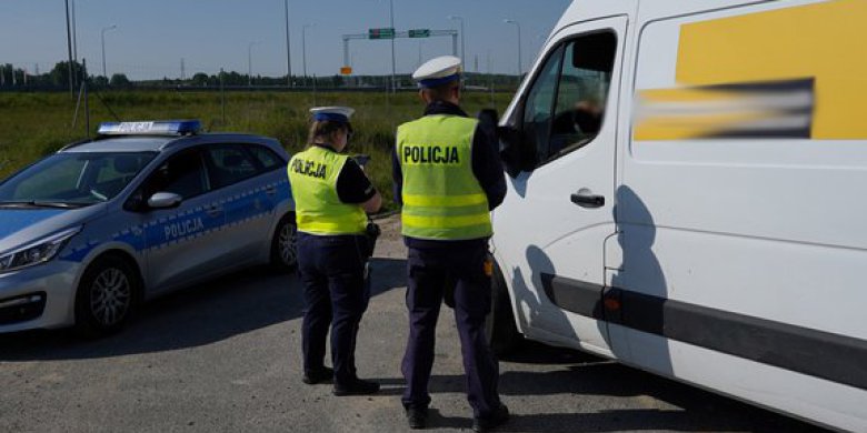 Pogrom kurierów na Warmii i Mazurach: 230 wykroczeń w jeden dzień
