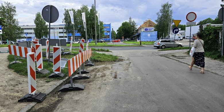 Rusza przebudowa ulicy i skrzyżowania przy dużym osiedlu w Olsztynie