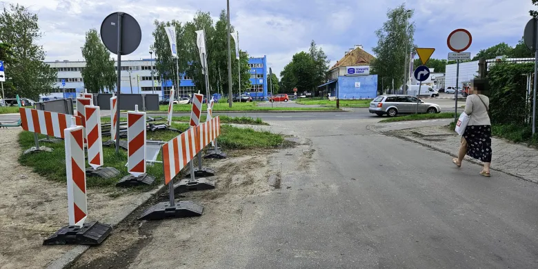 Rusza przebudowa ulicy i skrzyżowania przy dużym osiedlu w Olsztynie