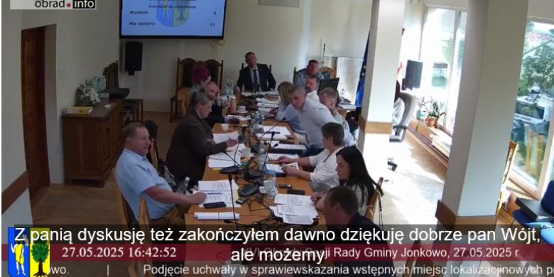 Emocje na sesji rady gminy Jonkowo. Poszło o wodociągi, a wcześniej o drogę