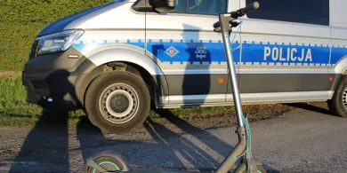 12-latek wywrócił się na hulajnodze. Jechał... po alkoholu