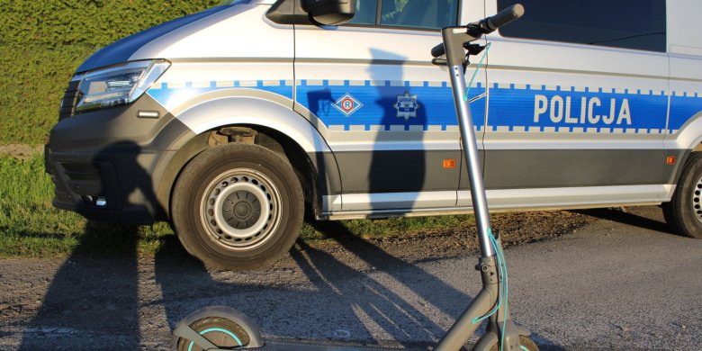 12-latek wywrócił się na hulajnodze. Jechał... po alkoholu