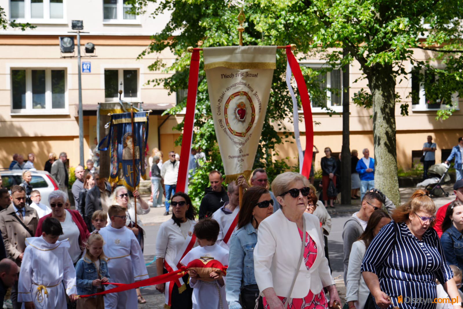 Centralna procesja Bożego Ciała w Olsztynie [ZDJĘCIA]