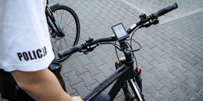 Olsztyn. Ukradli ci rower? Policjanci szukają właściciela czarnego 