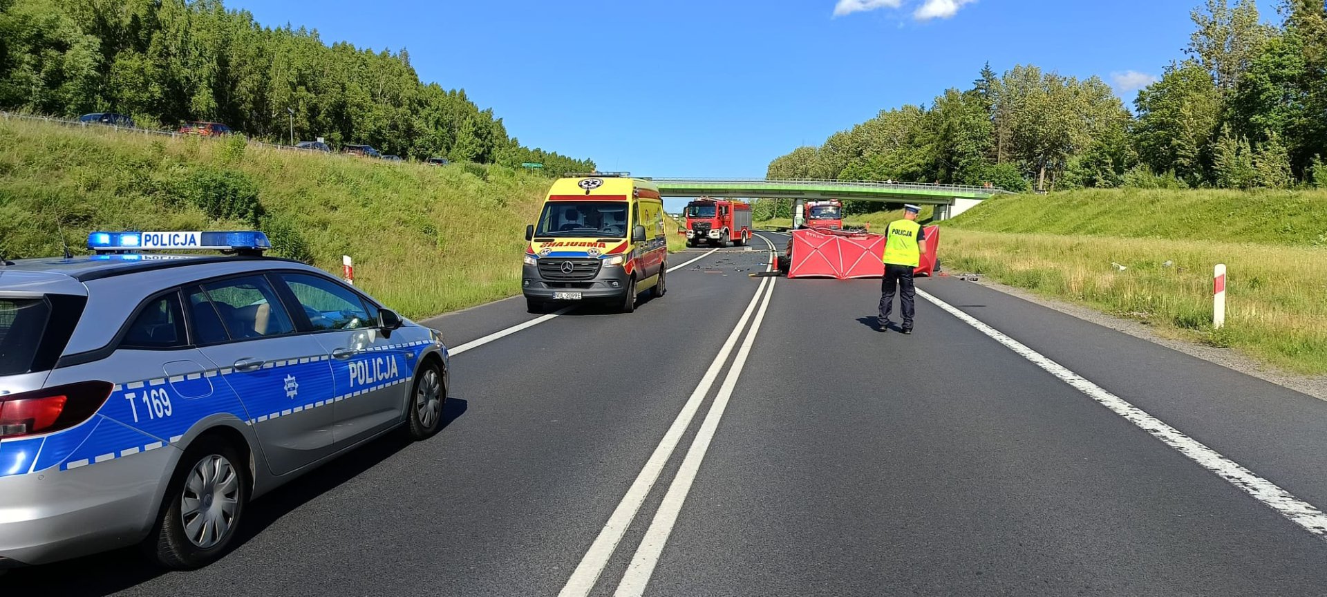Czarna niedziela na drogach powiatu olsztyńskiego. Nie żyje 2 mężczyzn
