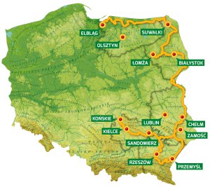 Green Velo na Warmii i Mazurach. Prawie 400 km historii, przyrody i adrenaliny