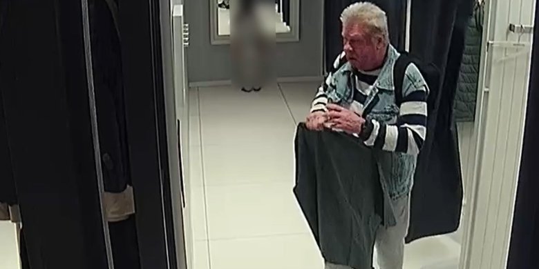 Olsztyn. Ubrania zabrane do przymierzalni zniknęły. Kim jest ten iluzjonista? [WIDEO]