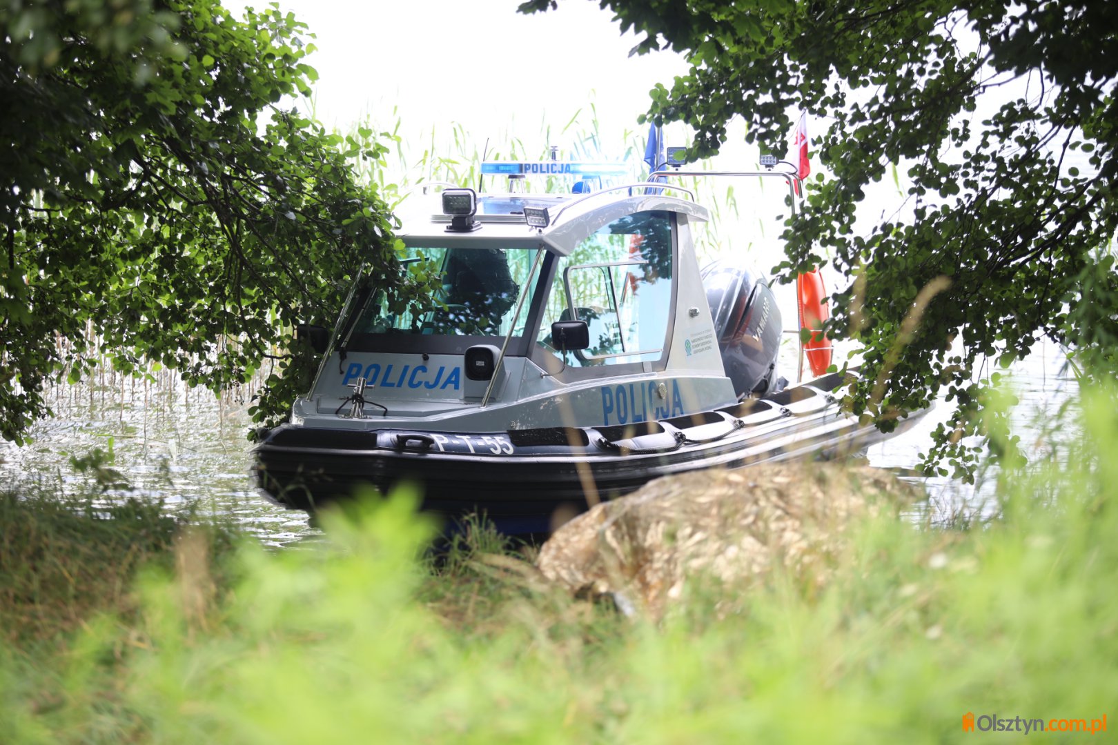 Tragedia nad Ukielem. W okolicach Łupstycha utonął 37-latek