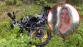 Motocykl, którym podróżowała znana i ceniona w Rozogach dentystka
