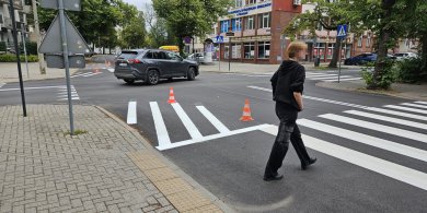 Artykuł: Olsztyńscy drogowcy porządkują parkowanie. Ulica Kopernika z nowym oznakowaniem