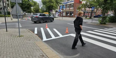 Olsztyńscy drogowcy porządkują parkowanie. Ulica Kopernika z nowym oznakowaniem
