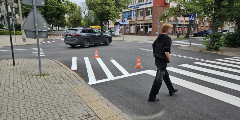 Olsztyńscy drogowcy porządkują parkowanie. Ulica Kopernika z nowym oznakowaniem