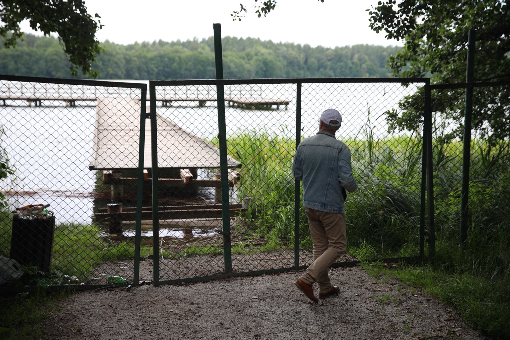 Molo w Kortowie zamknięte. Remont może potrwać do końca wakacji [ZDJĘCIA]