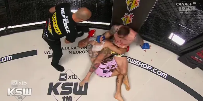 Niebezpieczna sytuacja na KSW w Olsztynie! To się nie powinno wydarzyć [WIDEO]