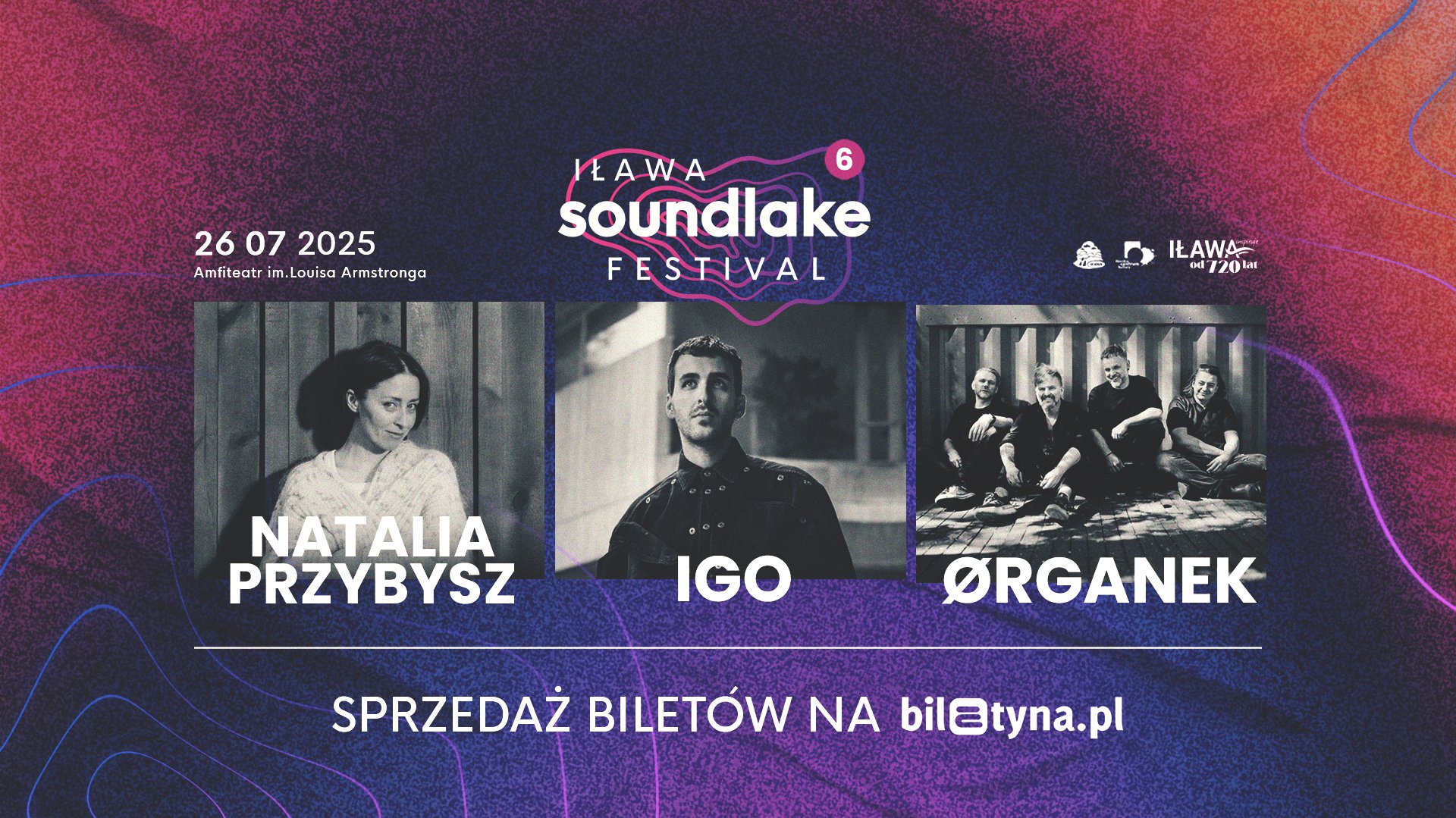 Letnia muzyczna uczta nad Jeziorakiem. 6. edycja Iława Soundlake Festival już w sobotę