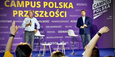 Artykuł: Rafał Trzaskowski o Campusie Polska Przyszłości. Zamiast Olsztyna będą Międzyzdroje
