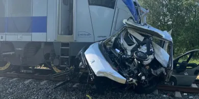Tragedia pod Szczytnem. W Olszynach bus zderzył się z pociągiem Intercity [ZDJĘCIA] [AKTUALIZACJA]