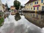 Tak po niedzielnych burzach wyglądała ul. Mickiewicza w Morągu