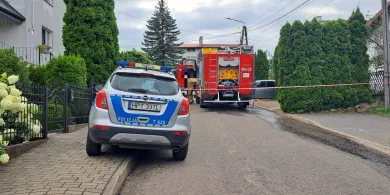 Mrągowo. Wybuch gazu w budynku jednorodzinnym