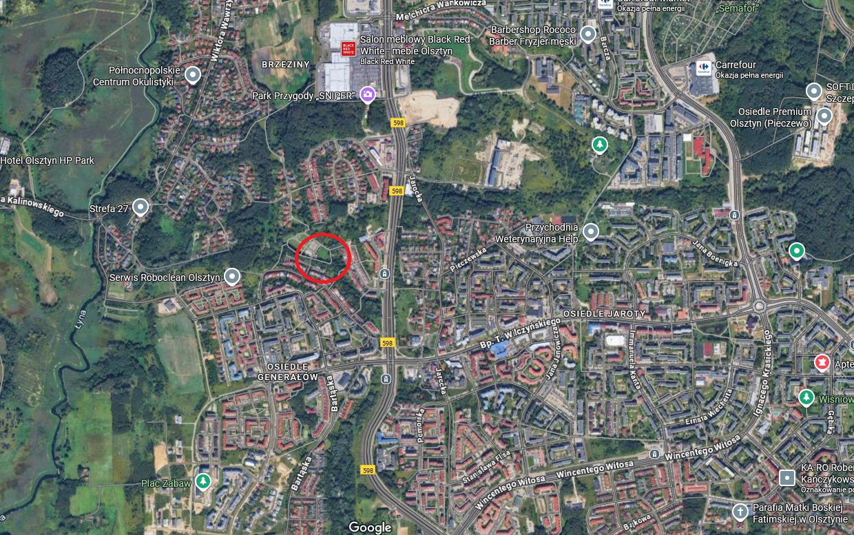 Klatka typu Ninja i OCR na osiedlu Generałów coraz bliżej