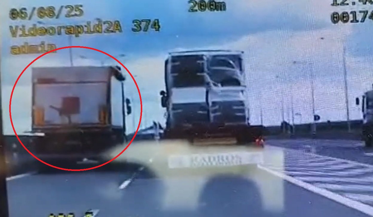 32-latek za wyprzedzanie ciężarówką na S7 słono ukarany przez olsztyńską drogówkę [WIDEO]