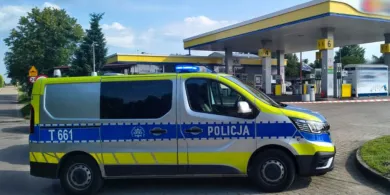 Nowa Wieś pod Iławą. 33-letni obywatel Gruzji próbował podpalić znajomych i demolował stację paliw