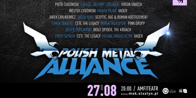 Artykuł: Polish Metal Alliance — hołd dla klasyki i potężna dawka adrenaliny w olsztyńskim Amfiteatrze