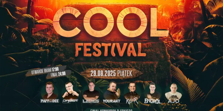 Barczewo żegna lato w rytmie muzyki. Cool Festival 2025 już pod koniec sierpnia
