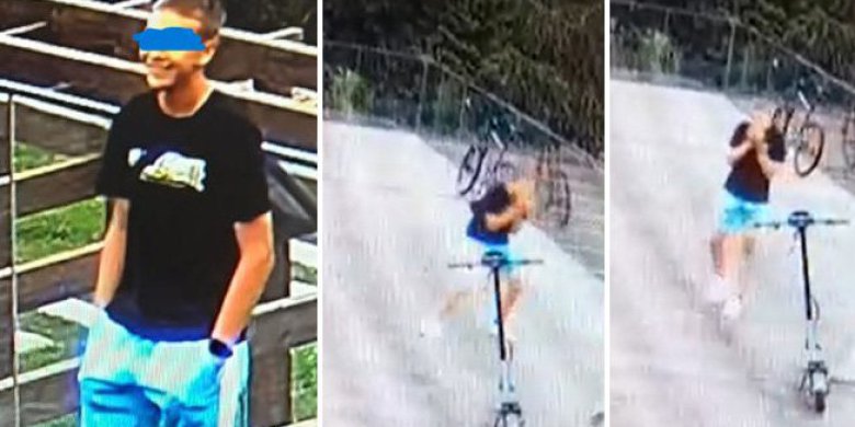Dywity. Popisywał się przed kolegami? Nastolatek zniszczył szybę na tarasie widokowym
