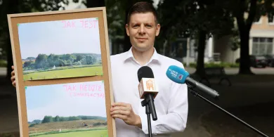 Olsztyn. Miejski radny o rzezi drzew przy parku Nagórki-Jaroty. Wszystko przez rozbudowę zajezdni