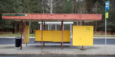 Retro przystanek z Zatorza może dostać drugie życie. MOK zrobi z niego dzieło sztuki?