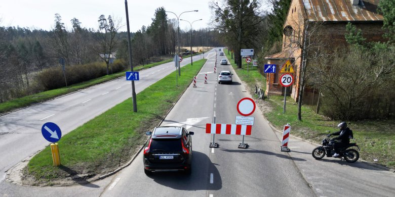 Częściowe otwarcie wyjazdu z Olsztyna na Warszawę szybciej niż zakładano? 