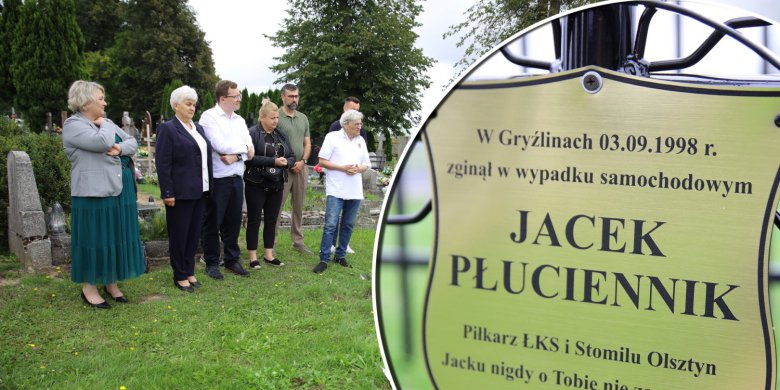 Po 27. latach kibice Stomilu nadal pamiętają o Jacku Płucienniku [ZDJĘCIA]