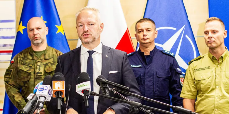 Wojewoda Radosław Król: "Trwa wojna hybrydowa". Czy Warmia i Mazury są bezpieczne?