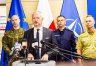 Wojewoda warmińsko-mazurski, Radosław Król podczas wieczornego briefingu prasowego