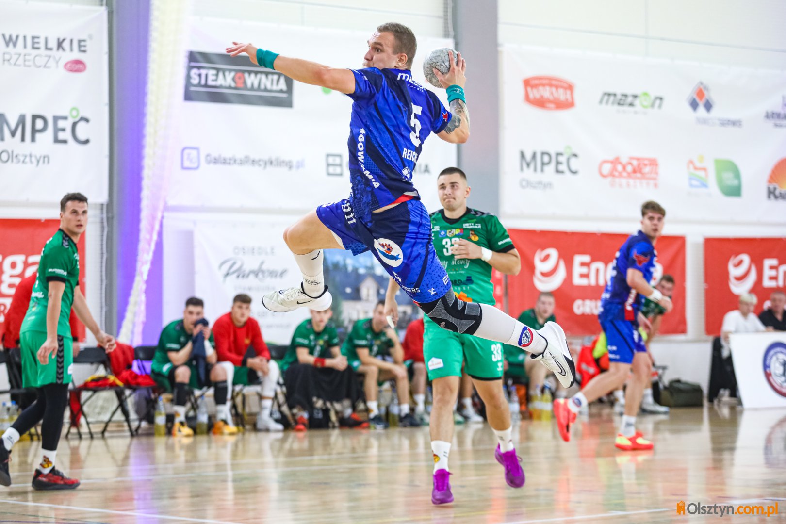 Piłka ręczna. Warmia Energa straciła punkty już w... drugiej kolejce [ZDJĘCIA]
