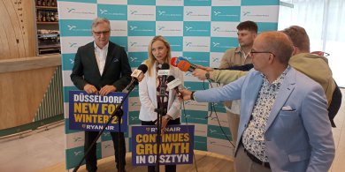 Artykuł: Ryanair przedłuża połączenie z Szyman do Niemiec i planuje nowe kierunki
