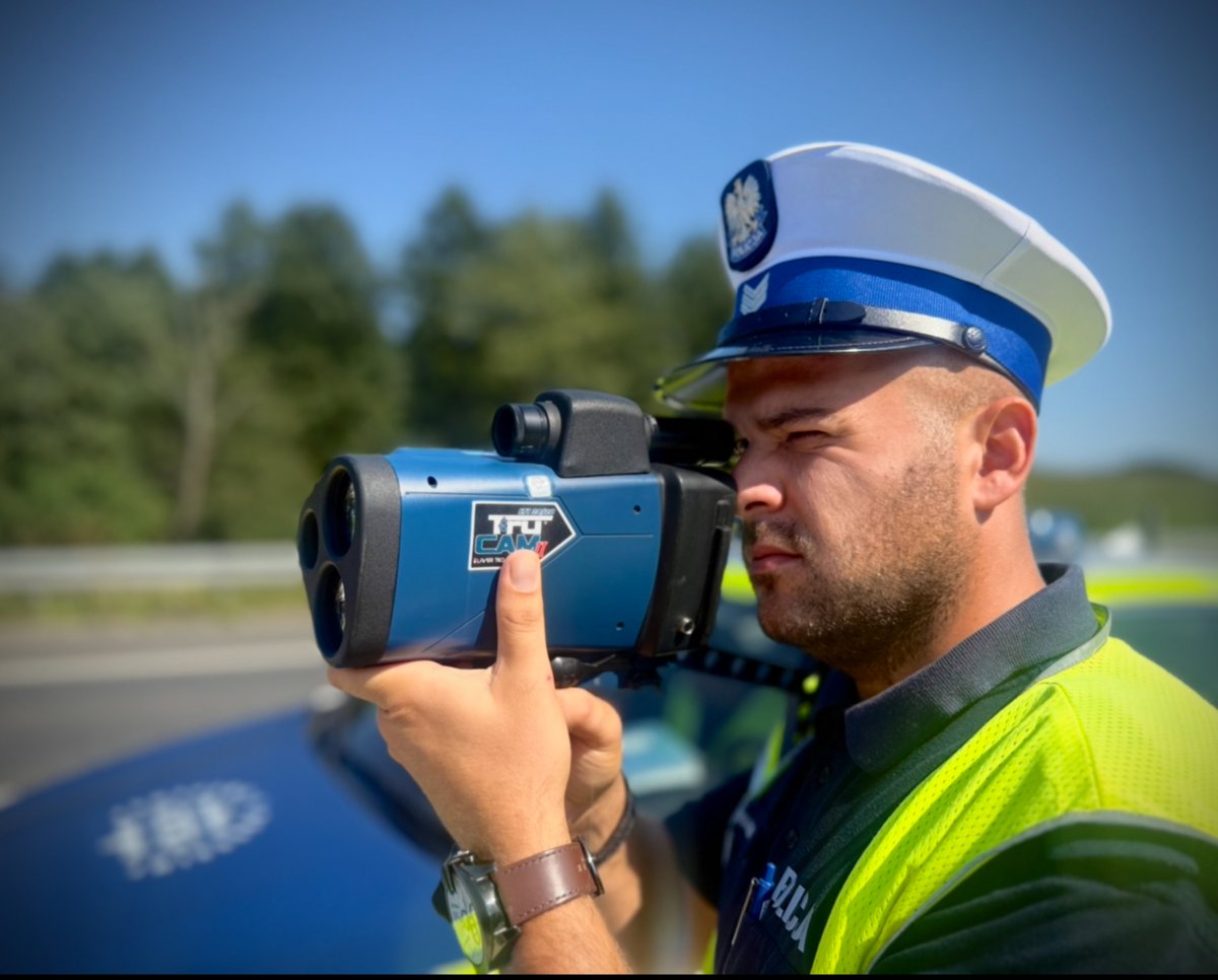 650 mandatów jednego dnia na Warmii i Mazurach. Wszystko przez nadmierną prędkość