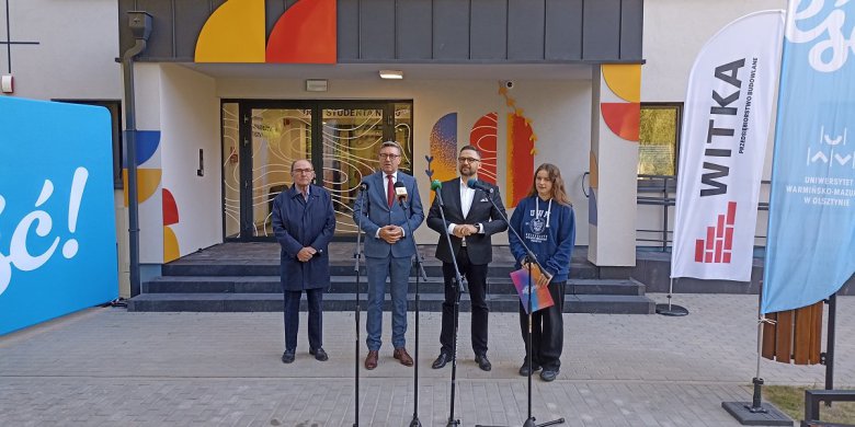 W Kortowie otwarto akademik przyszłości. 
