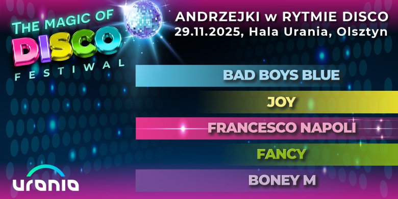 The Magic of Disco Festival – Andrzejki w Rytmie Disco