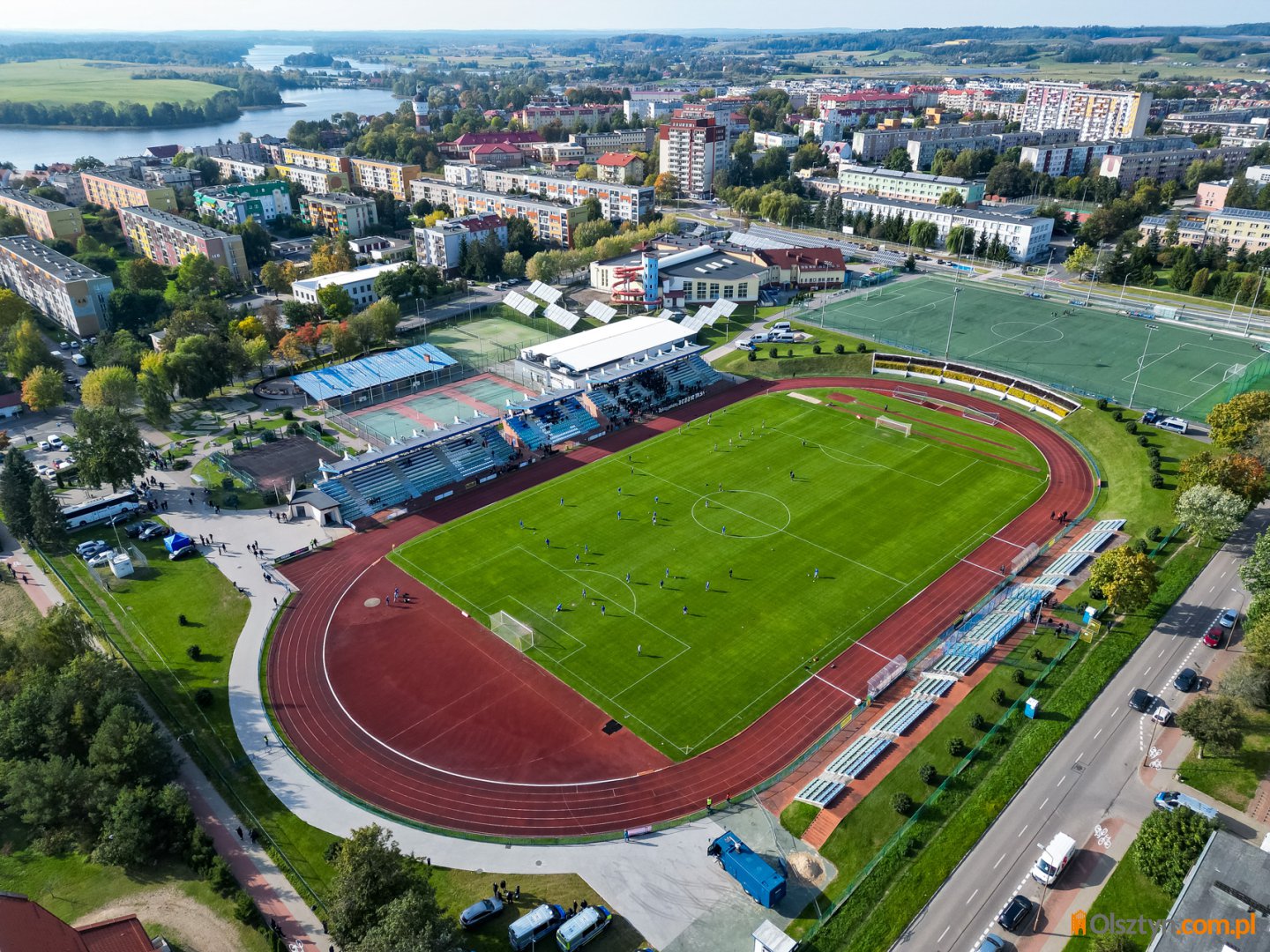 Stomil Olsztyn: piąta wygrana z rzędu! Tym razem na wyjeździe z Mazurem Ełk [ZDJĘCIA, SKRÓT MECZU WIDEO]