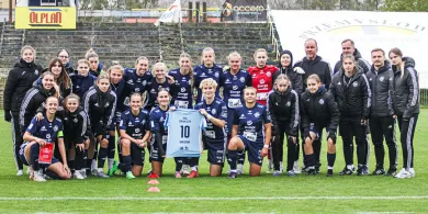 Piłkarki Stomilanek nie wytrzymują boiskowej presji? Porażka na własnym obiekcie z Orlen Gdańsk [ZDJĘCIA]