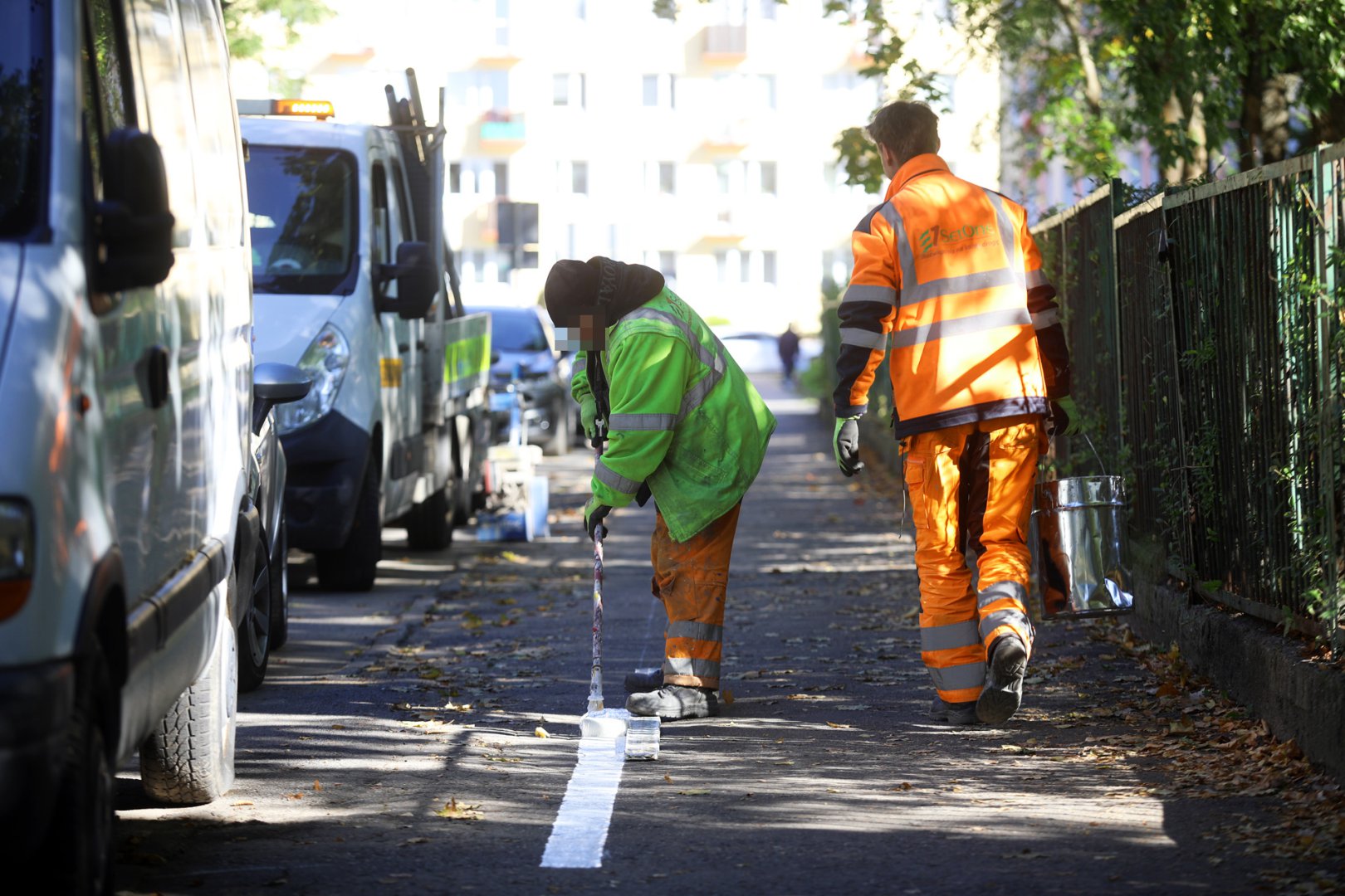 Nowe oznaczenia poziome przy ul. Puszkina w Olsztynie [ZDJĘCIA]