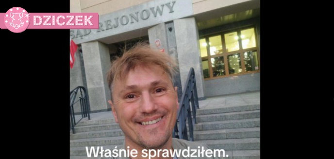 Nie ma to jak... randka po rozwodzie. Tiktoker szukał miłości pod olsztyńskim sądem. Co poszło nie tak? [WIDEO]