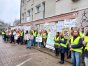 Protest przed RDOŚ w Olsztynie w 2024 roku