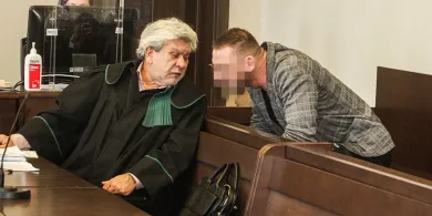 Adwokat od trumny na kółkach skazany na prace społeczne