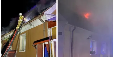 Tragiczny pożar w powiecie kętrzyńskim. Wśród ofiar 13-letnia dziewczynka [ZDJĘCIA]