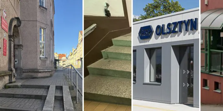 Winda nie działa, drzwi są za ciężkie. Rzeczywistość osób z niepełnosprawnościami w Olsztynie